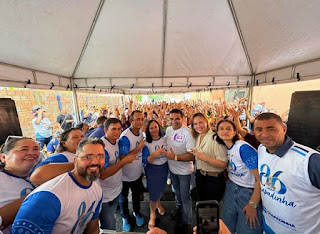  BELEZINHA segue liderando e favoritíssima em Chapadinha; oposição fragiliza com desistência de Higor Almeida e segue batendo cabeça