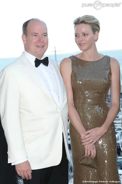 Prince Albert and Princess Charlene attended the charity gala of the German International Club of Monaco