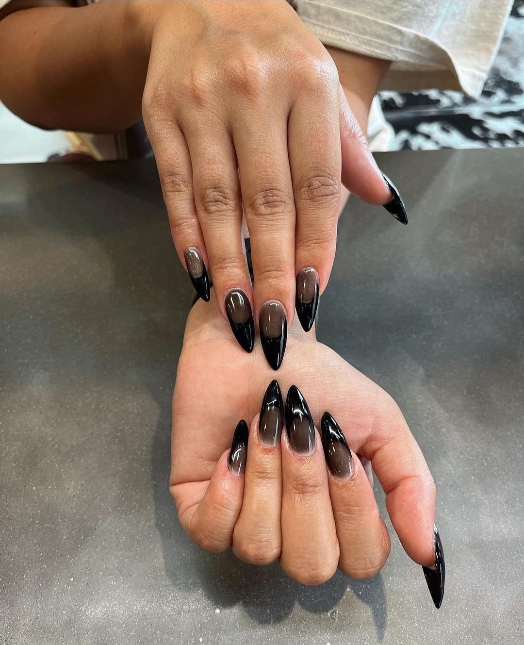 pointy March Nail Designs