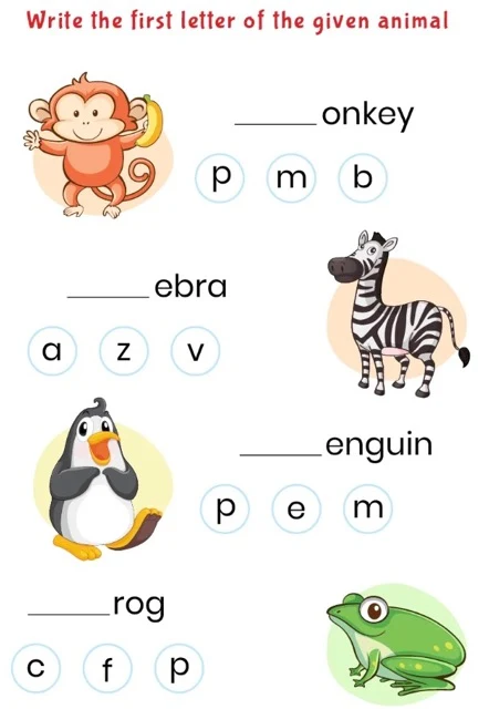 Nursery GK Worksheet
