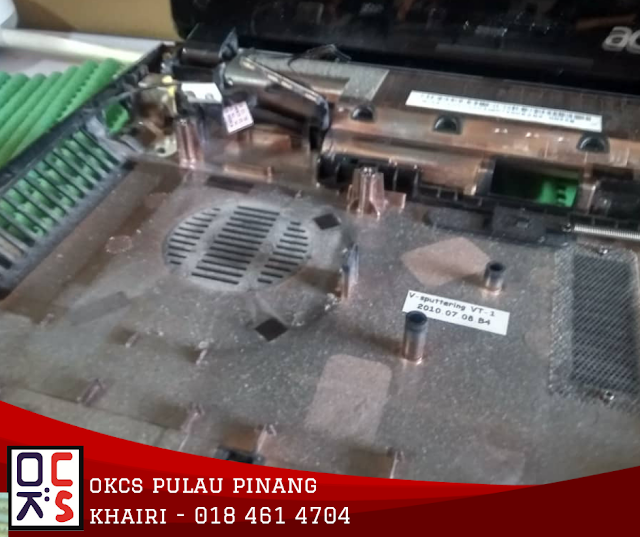 SOLVED : KEDAI REPAIR LAPTOP BAYAN BARU | MASALAH LAPTOP ACER ASPIRE 4741 CEPAT PANAS