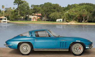 1965 Le Mans Blue Corvette