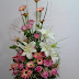 bunga meja ( bouquet bunga meja ) mawar holland