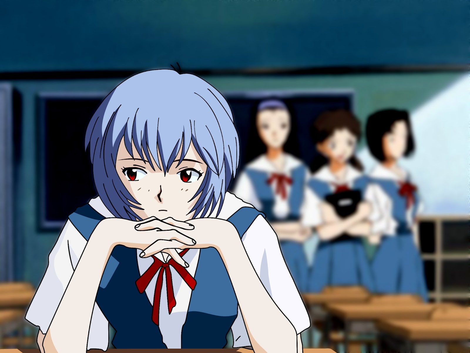  Rei  Ayanami Evangelion  HD Anime Wallpaper  HD Wallpapers  