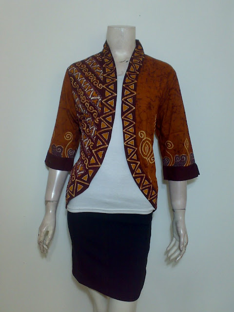 Model Bolero Batik tulis Asli Ukuran Xl