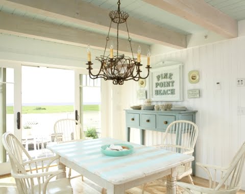 Coastal Cottage Decorating Ideas | Kitchen Layout and Decor Ideas
