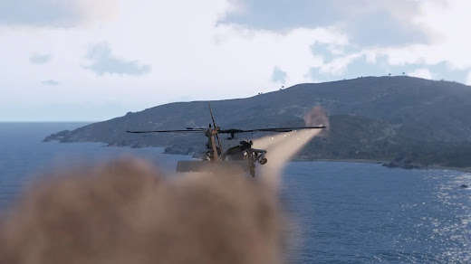 クリック可能な操縦席を持つArma3用UH-60M Interactive Blackhawk MOD