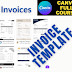 How to Design Invoice Template using canva
