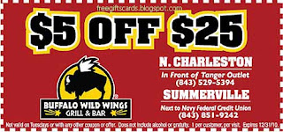 Free Printable Buffalo Wild Wings Coupons