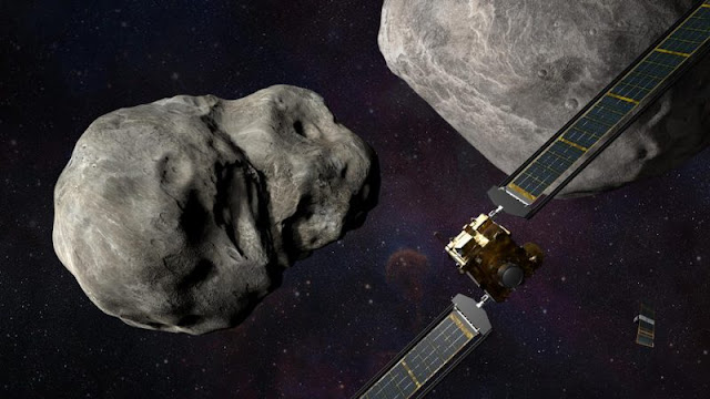 NASA’s DART spacecraft hits target asteroid in first planetary defense test 