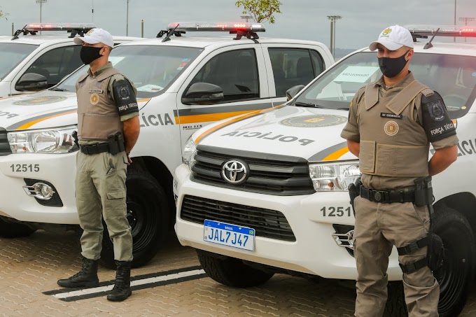 Gravataí recebe três viaturas semiblindadas para a BM