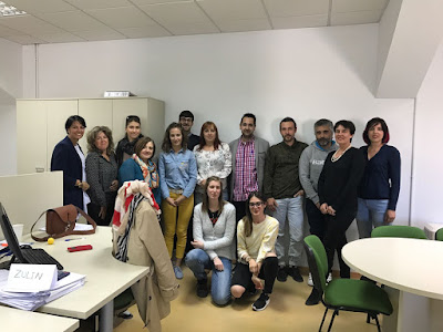 Alumnos del curso de Simulación de Empresas del Imfe en Ponferrada (León)