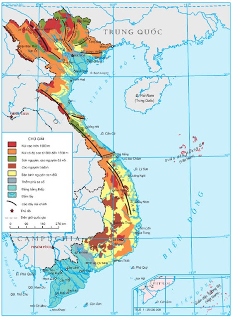 địa hình Việt Nam