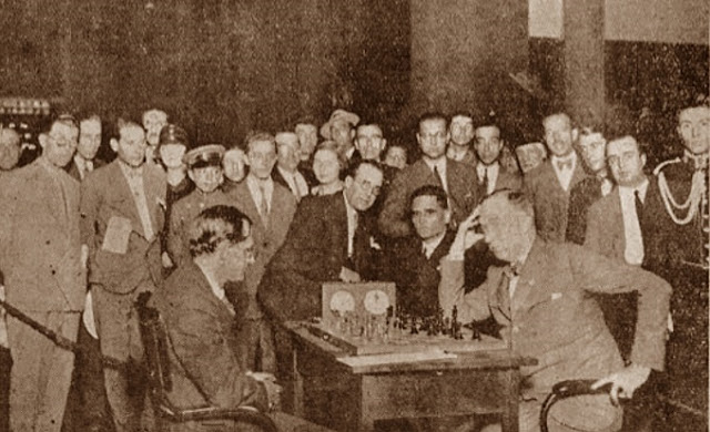 Partida de ajedrez Frederick Dewhisrst Yates - Manuel Golmayo, Torneo Internacional de Barcelona 1929