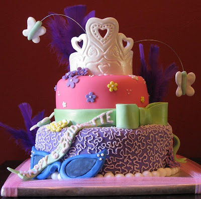 Fancy Birthday Cakes on Katie S Cakes  Fancy Nancy Cake