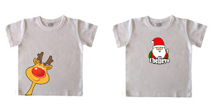 Santa and Reindeer T- Shirts