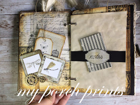 Lady Scientist Steampunk Junk Journal by My Porch Prints