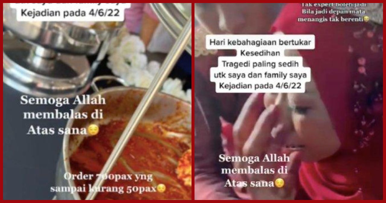 VIRAL Mempelai Wanita Tak Berhenti Nangis, Pesan Catering 700 Pax yang Datang Hanya 50 Pax