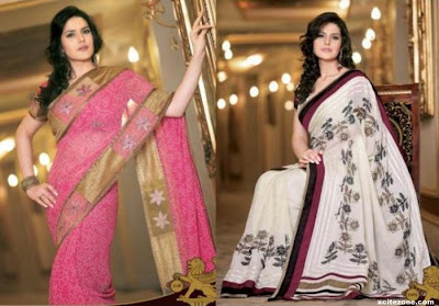 Zarine Khan is very nice in pink sarees