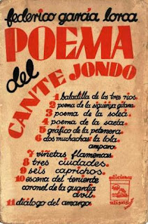 Portada del Poema del cante jondo. Madrid: Ediciones Ulises, 1931