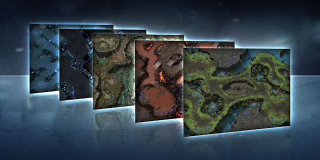 Mapas de jerarquía nuevos en Starcraft para la temporada 2 de 2018