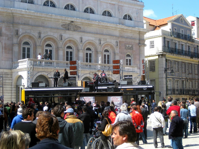 Plaza del Rossio de Lisboa