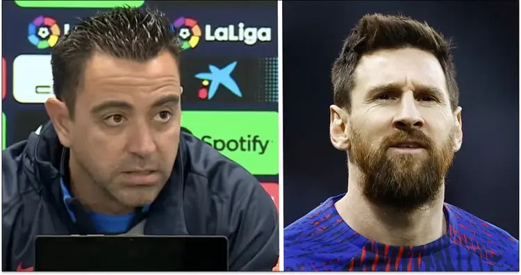 “It’s up in the air” – Xavi makes honest admission on Lionel Messi returning to Barcelona