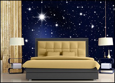 Decorating theme bedrooms  Maries Manor celestial moon 