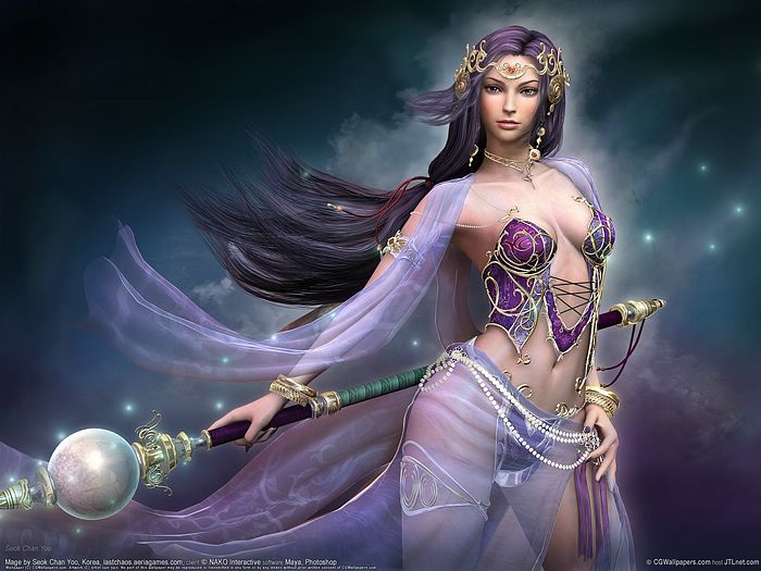 3d fantasy wallpaper. 3D fantasy girl desktop