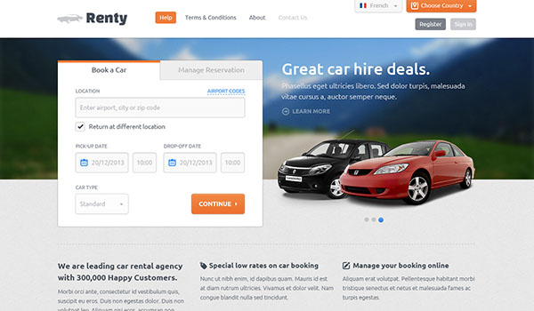 Thiết kế website cho thuê xe du lịch chuyên nghiệp