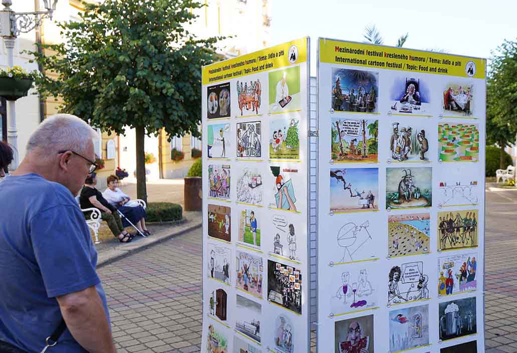 Photos from the 7th International Cartoon Festival in Czech Republic