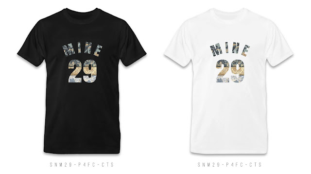 SNM29-P4FC-CTS Number & Name T Shirt Design, Custom T Shirt Printing