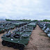 Cambodia receives more than 100 tactical military vehicles donated by China