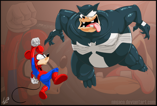 SpiderMickey and PeteVenom