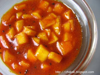 Mango Pickle, Sweet Mango Pickle, Ambyache Lonache, aamka achar, meetha achar recipe,aam aur gudh ka achara