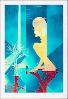 BLADE RUNNER. Cartel alternativo: 58,5 x 85 cms. Diseño: James Jean. BLADE RUNNER. Blade Runner. 1982. Estados Unidos, Hong Kong. Dirección: Ridley Scott. Reparto: Harrison Ford, Rutger Hauer, Sean Young, Daryl Hannah, Edward James Olmos, Joanna Cassidy, Brion James, Joe Turkel, M. Emmet Walsh, William Sanderson, James Hong, Morgan Paull, Hy Pyke.