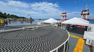 Ministério das Comunicações inicia obras de infovia sob as águas do rio Solimões para levar internet à região amazônica