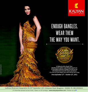 Latest Kalyan Jewellers Bangle Utsav ad featuring Aishwarya Rai Bachchan 