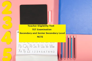 TET Examination Pattern || Secondary and Senior Secondary Level || Details || NCTE