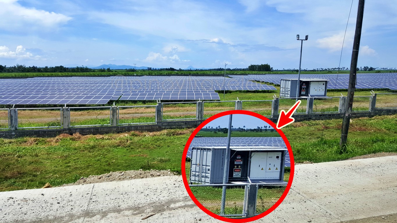 solar farm at Manapla Negros Occidental