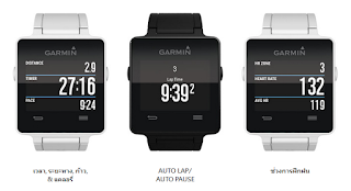 นาฬิกาข้อมือ Garmin VIVOactive สมาร์ทวอตช์ GPS smartwatch เพื่อการออกกำลังกาย