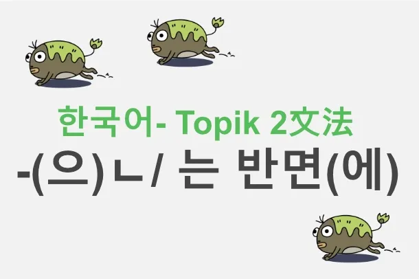 -(으)ㄴ/ 는 반면(에)  標題圖片
