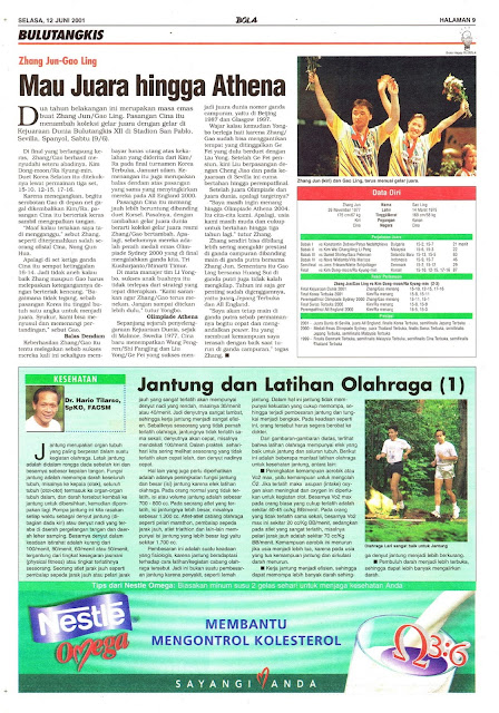 BADMINTON NEWS ZHANG JUN-GAO LING