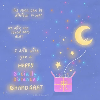 Chand Raat Mubarak DP / Status of Social Media Collection