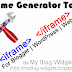 Online iFrame Generator Tool for Blogger | WordPress | Website