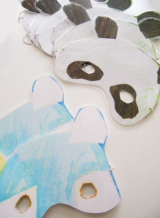 Ecoleeko Eric Carle DIY  Birthday  Party  Ideas  Masks