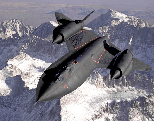 World Fastest Plane - Lockheed SR-71 Blackbird