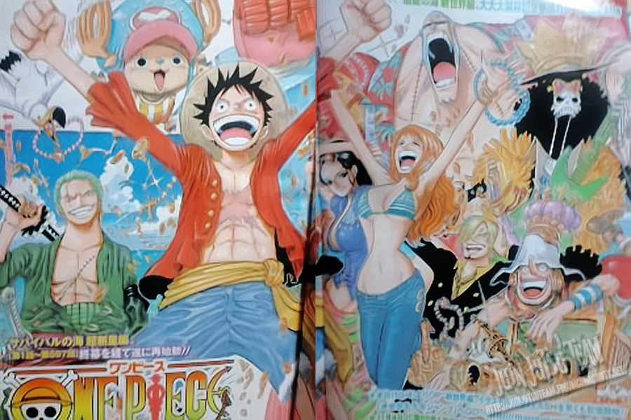 So It finally came out the images of the Straw hat After 2 years
