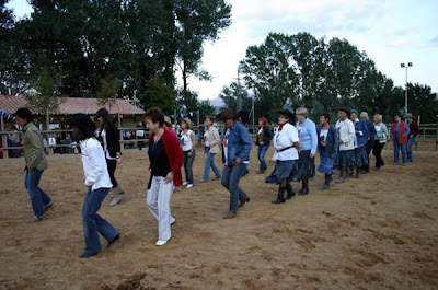 Ballada country a la hípica Puigsagordi de Centelles