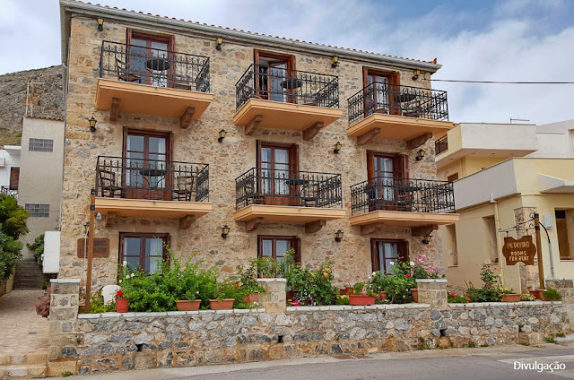 Hospedagem em Monemvasia, Grécia - Petrino Guesthouse